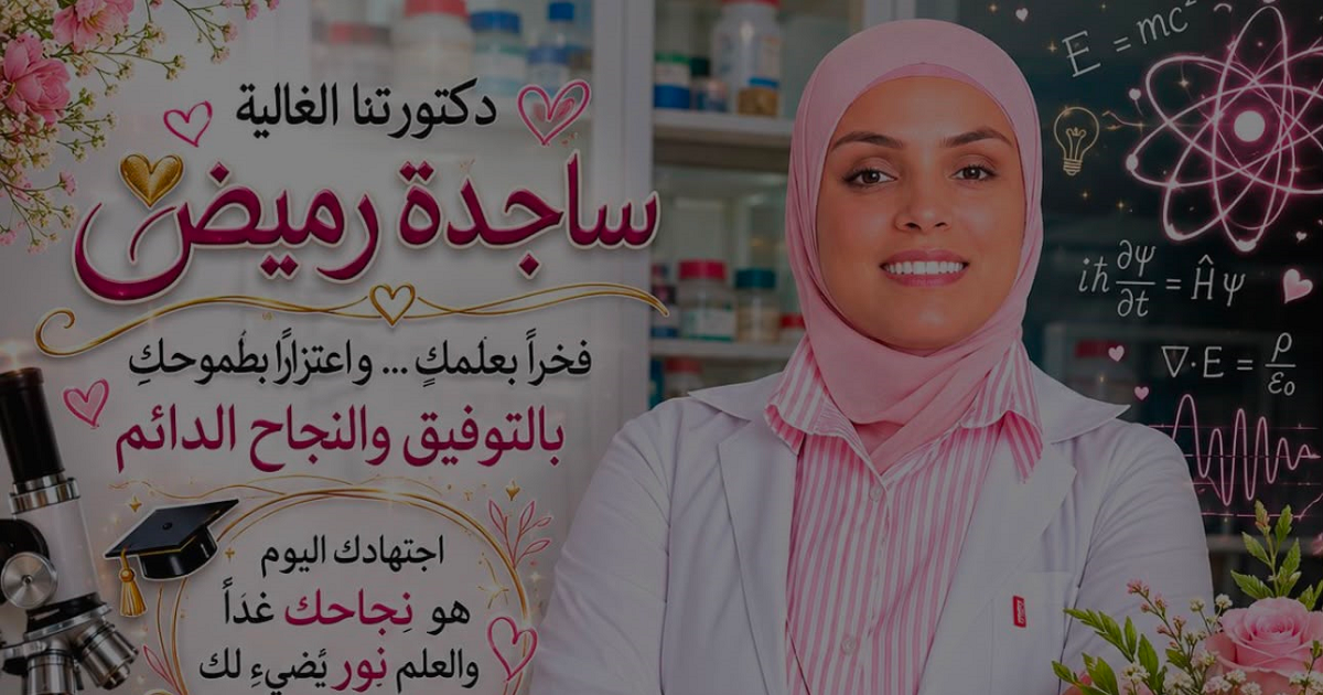 الباحثة الفلسطينية  ساجدة رميض تنال شهادة الدكتوراه في الفيزياء رغم النزوح والحرب في لبنان